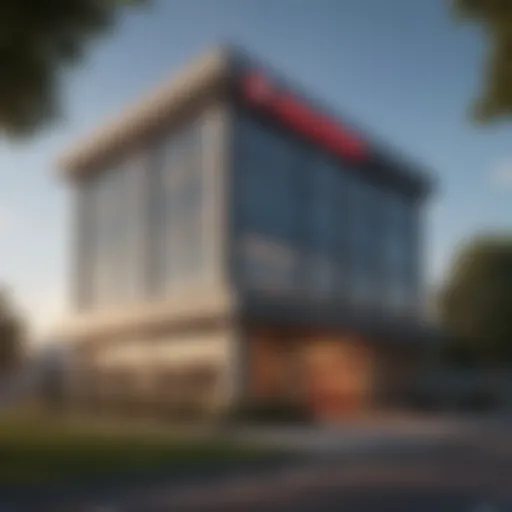 Exterior view of a State Farm office building