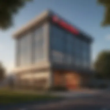 State Farm Office Exterior Exterior view of a State Farm office building