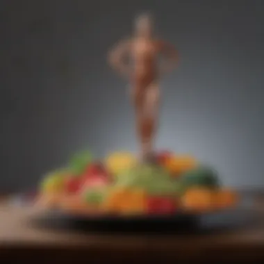 Balancing Act: Macronutrients on the Plate Variety of whole foods representing macronutrients