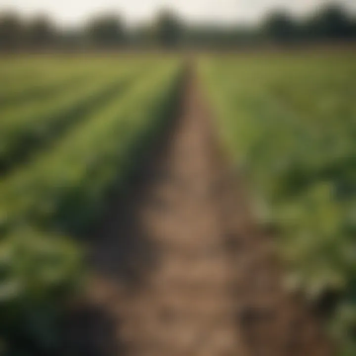 Seasonal changes in agricultural fields