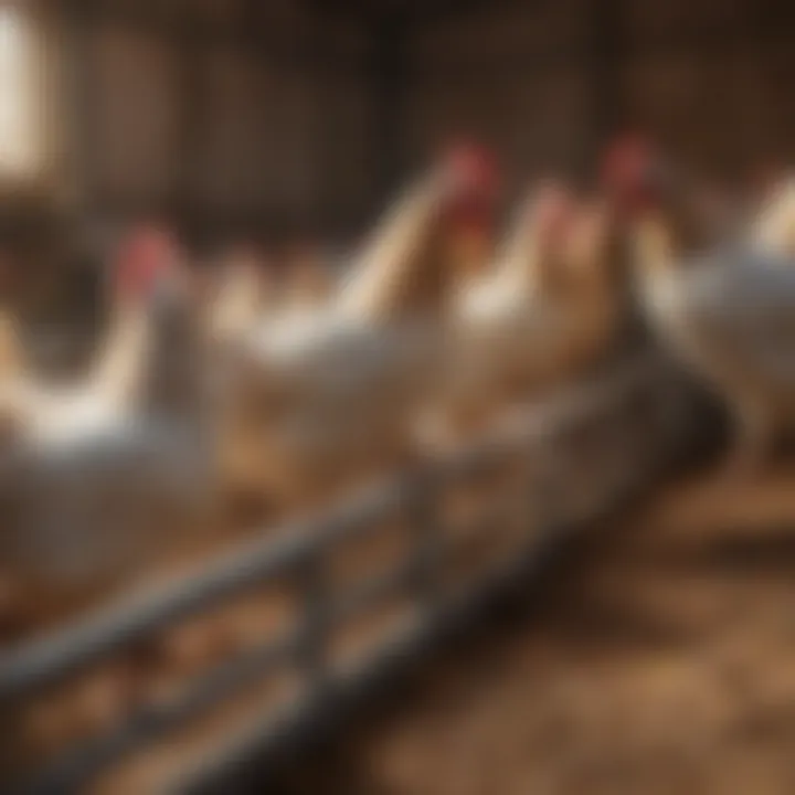 Impact of corner feeders on poultry health