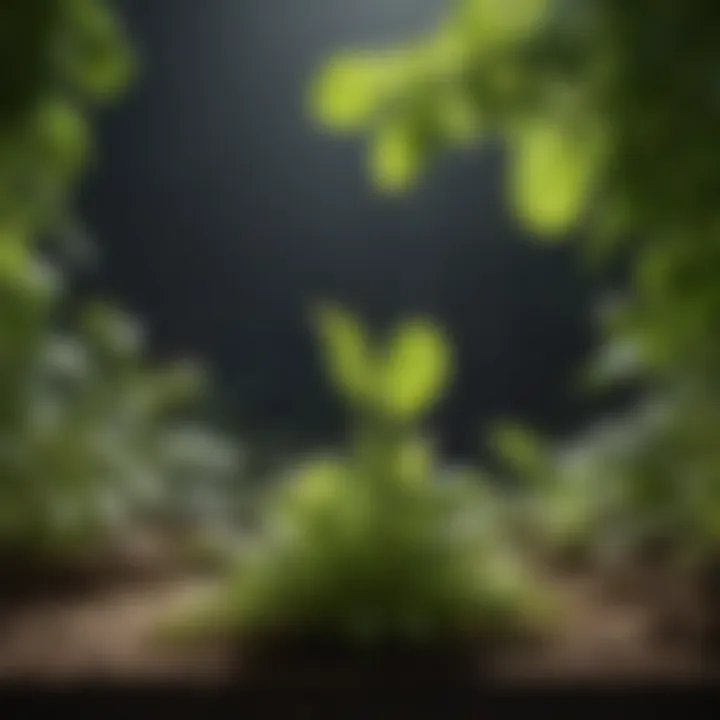 Close-up of essential nutrients for hydroponics
