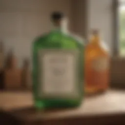 Detailed view of Orvis Quilt Soap bottle showcasing its unique formulation