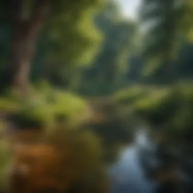The Beauty of Natural Ponds A serene pond surrounded by lush greenery, illustrating the importance of aquatic environments.