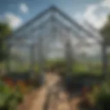 Innovative greenhouse featuring see-through windows