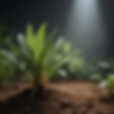 Understanding Light Spectrum for Plant Health Visual representation of light spectrum and its impact on plant growth