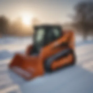 User feedback and reviews of skid steers for snow management