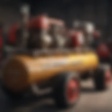 Diverse Types of Air Compressors for Agriculture Various air compressor types suitable for agricultural applications