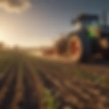 Field demonstration of sustainable farming practices