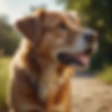 The Importance of Vaccination for Canine Health An illustration of a healthy dog, symbolizing the benefits of vaccination.