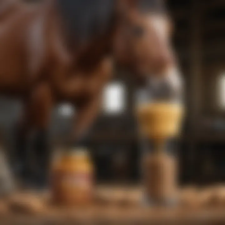 Nutritional analysis of horse feed and supplements