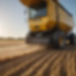 Conveyair Grain Vac in action showcasing its efficiency