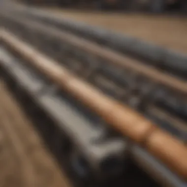 Close-up view of a hurricane strap securing the frame of a trailer