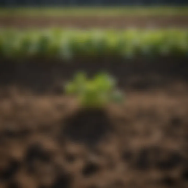 Healthy soil structure improved by tillage radish