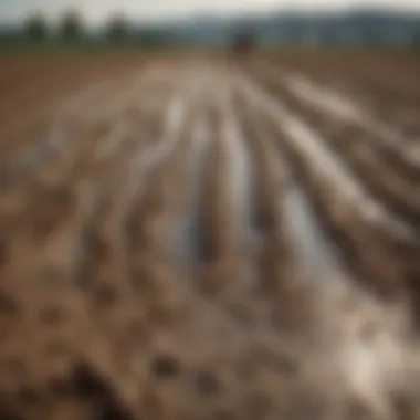 Understanding the Challenges of Water Scarcity in Agriculture A visual representation of water scarcity effects on agriculture.
