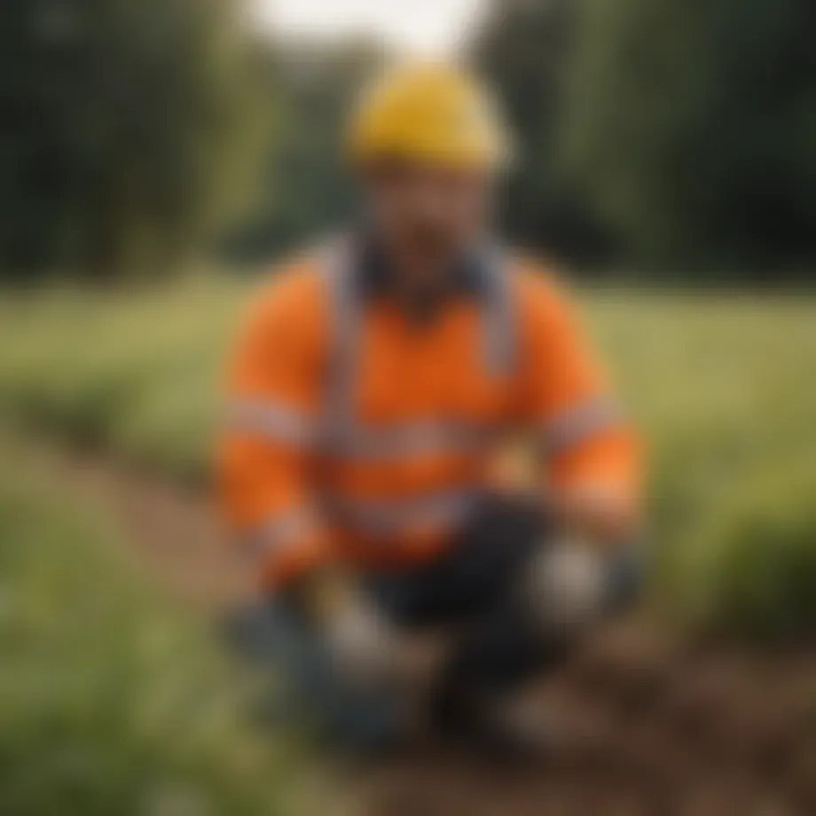 Overview of Tingley Hi-Vis gear in a field setting