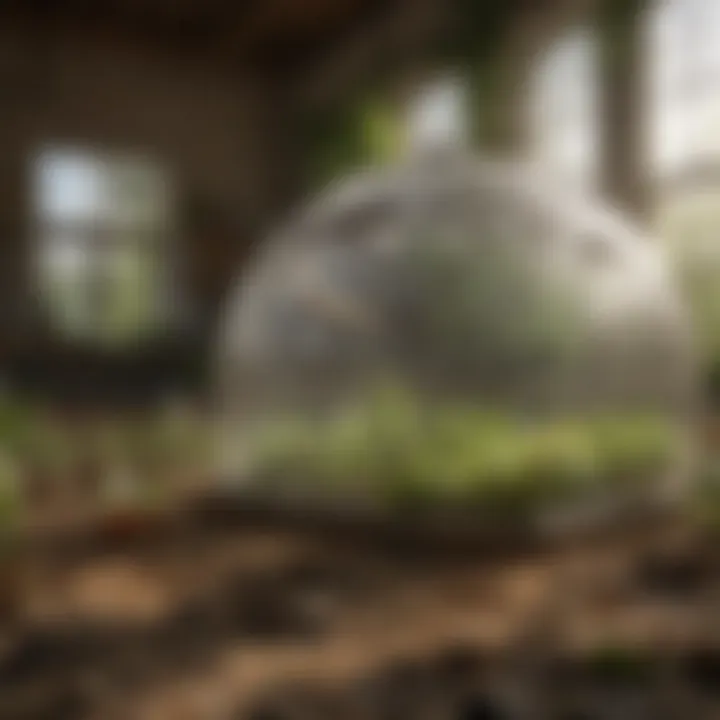 Pest management techniques utilizing transparent structures