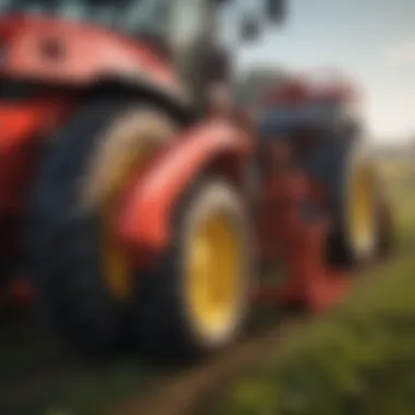 Diversity of Aerators in Agricultural Applications Illustration of various types of aerators used in agriculture