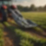 Innovative design of a crop crimper in a field
