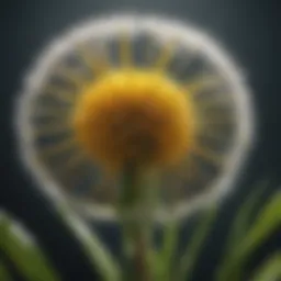 Chemical structure of dandelion herbicides