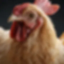 Reproductive anatomy of a hen