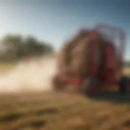 Innovative hay steamer technology in use