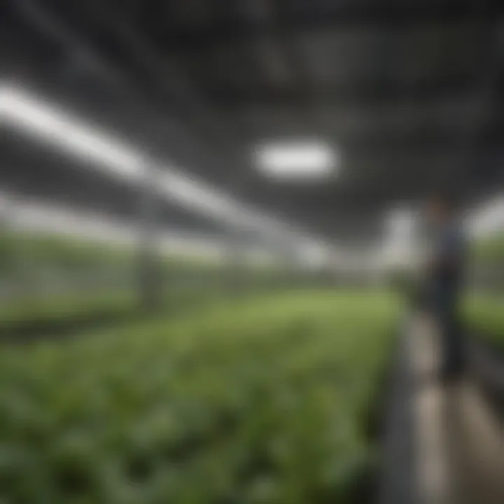 Infographic detailing the benefits of hydroponic systems in agriculture