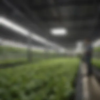 Benefits of Hydroponic Systems in Agriculture Infographic detailing the benefits of hydroponic systems in agriculture