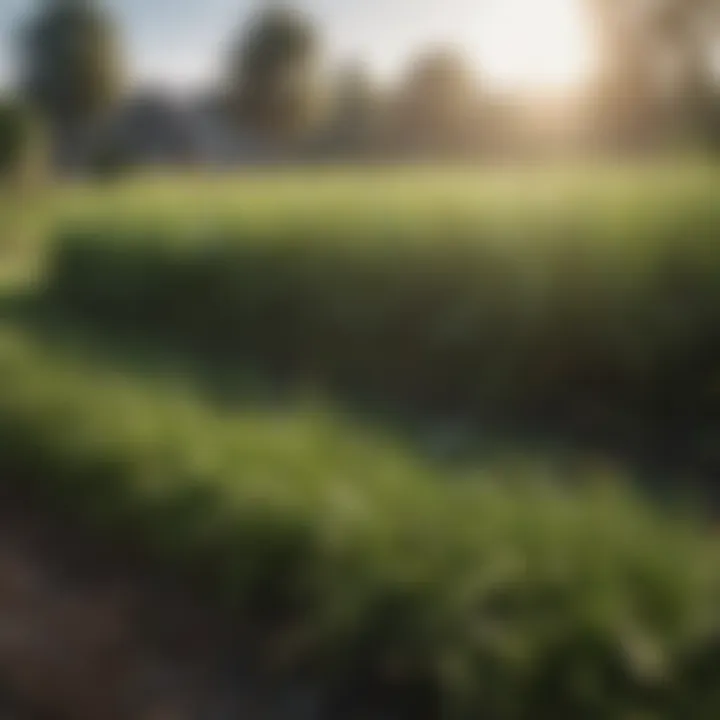 Sustainable grass management practices
