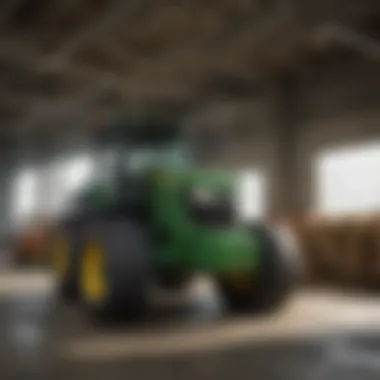 Advanced Machinery at John Deere in Frankfort John Deere facility in Frankfort, Indiana showcasing advanced machinery.
