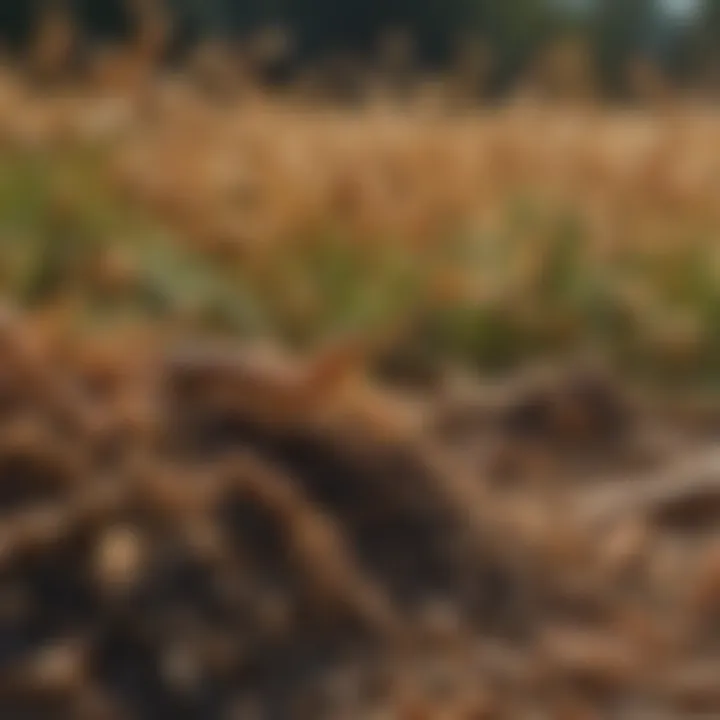 Infestation impact on a crop field