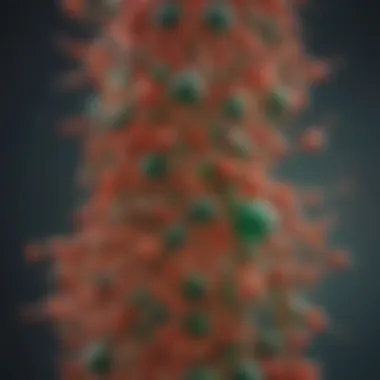 Molecular structure of paraquat showcasing its chemical makeup