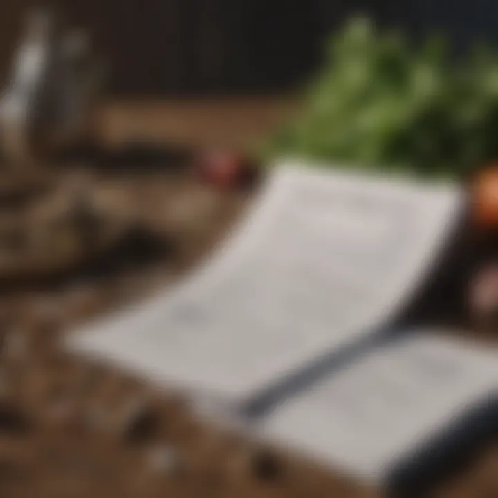 Key components of agricultural financing repayment forms