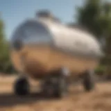 Innovative design of a Sand Hog electric water heater showcasing its robust construction.