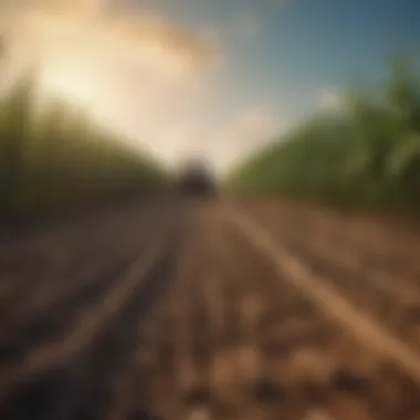 Sustainable Agriculture Practices A vibrant field with diverse crops highlighting sustainable agricultural practices.