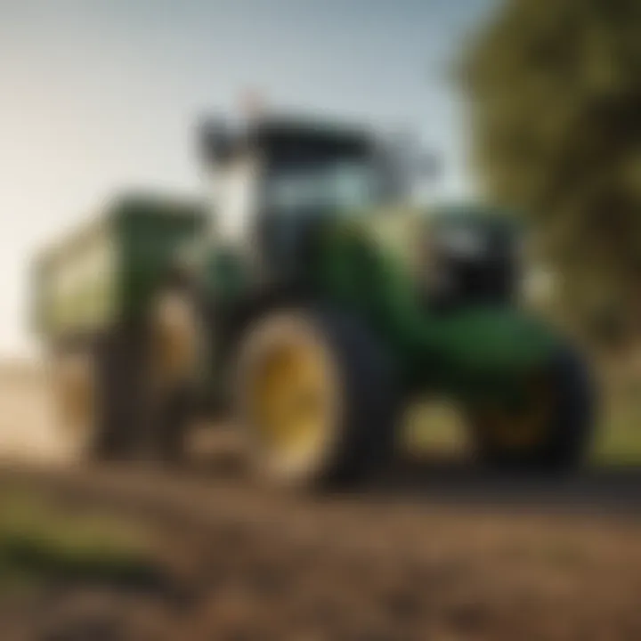 Operational capabilities of the John Deere tractor in action
