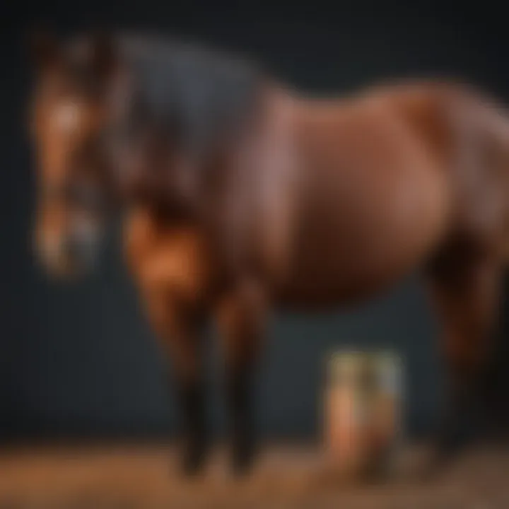 Nutritional elements for high-performance horses displayed