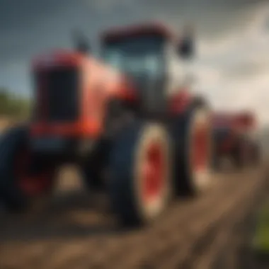 Technology tools used in tractor valuation