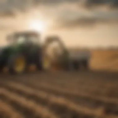 Efficient Feed Management with Silage Bagging Farmers utilizing silage bagging technology for efficient feed management