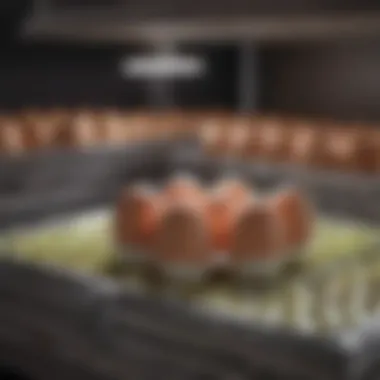 Single Egg Incubator Design Detailed design of a single egg incubator showcasing its compartments and features