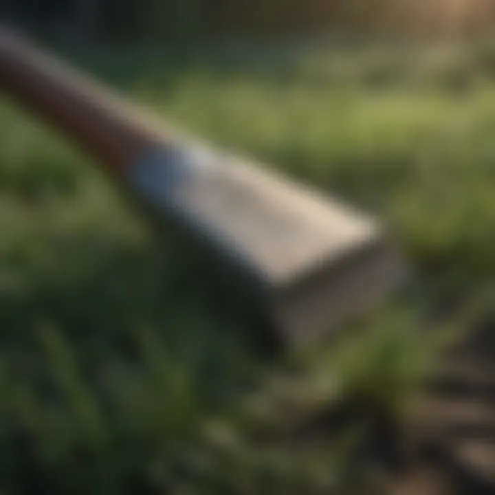 Tools for scalping Bermuda grass