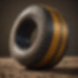 Durable used round baler belt showcasing its robust design