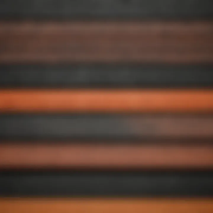 Different types of used baler belts displayed for comparison