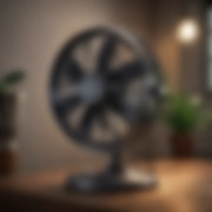 User experience with oscillating fan functionality