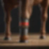 Vettec hoof care products displayed elegantly