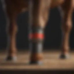 Vettec hoof care products displayed elegantly